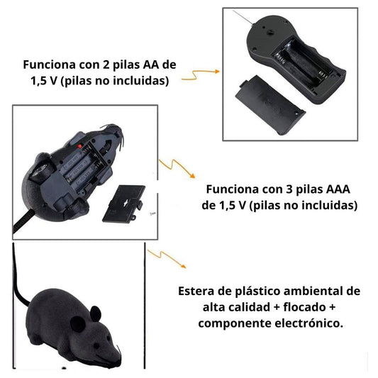 Juguete Raton Control Remoto