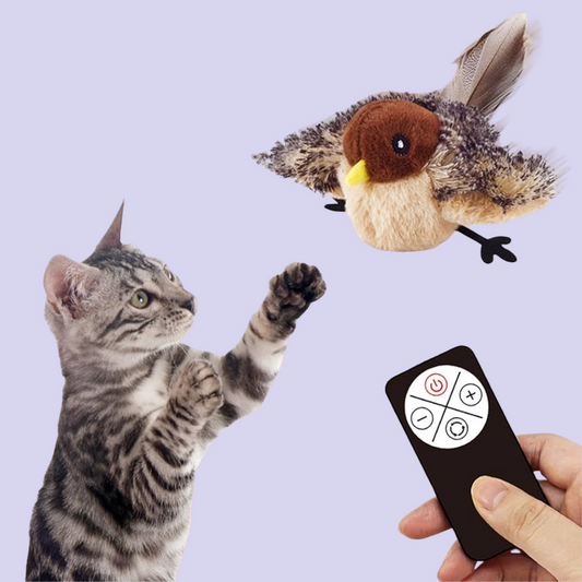 Pajaro De Peluche Electrico