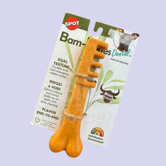 Hueso de Bambú con Forma de Cepillo